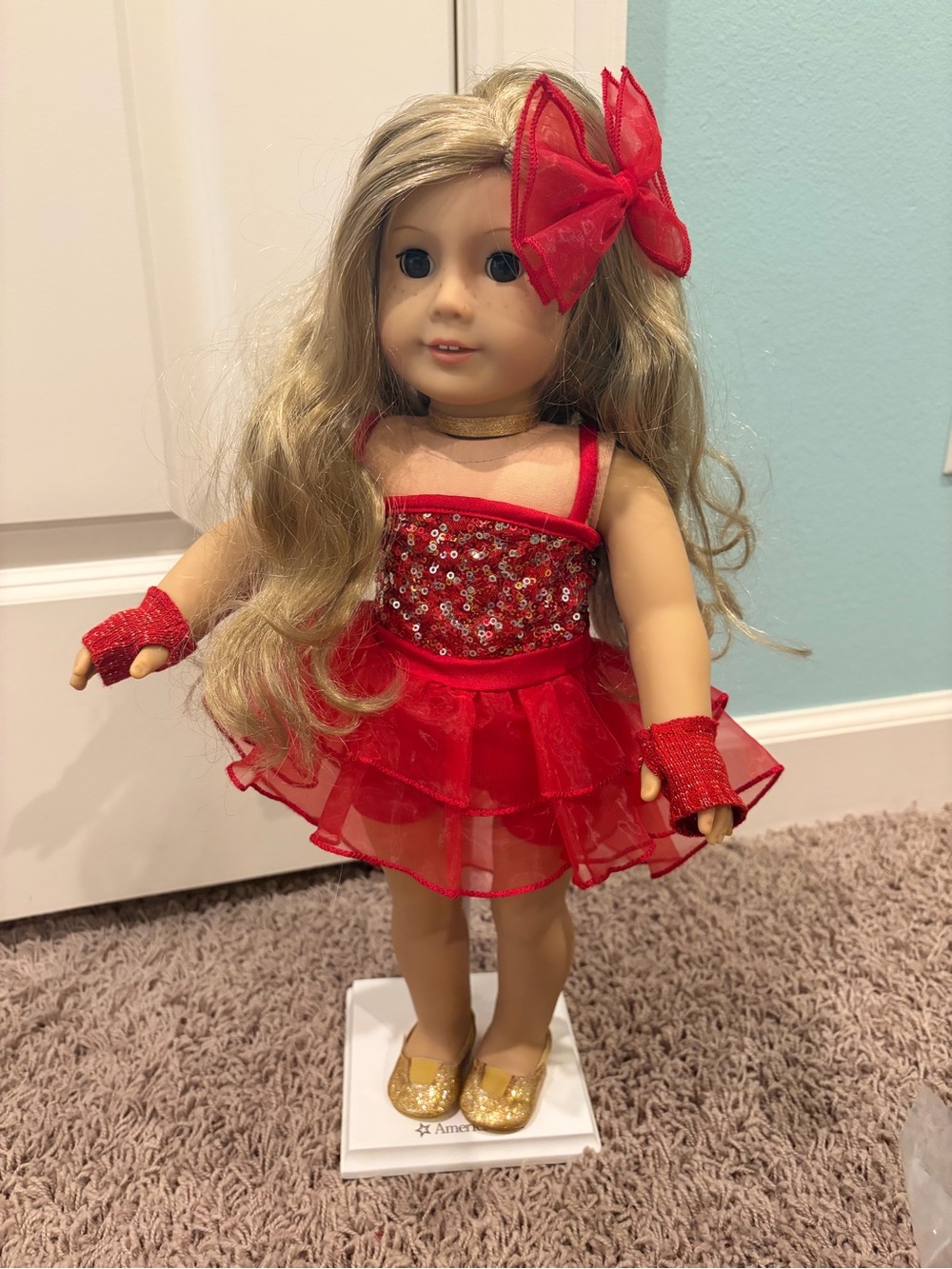 American girl sparkly jazz outfit (complete)